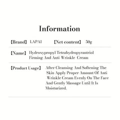 Pro Xylane Wrinkle Firming Cream Hydrating Tightening Skin