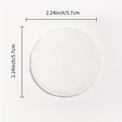 600 Pcs Round Cotton Makeup Remover Pads 100% Cotton Face Pads