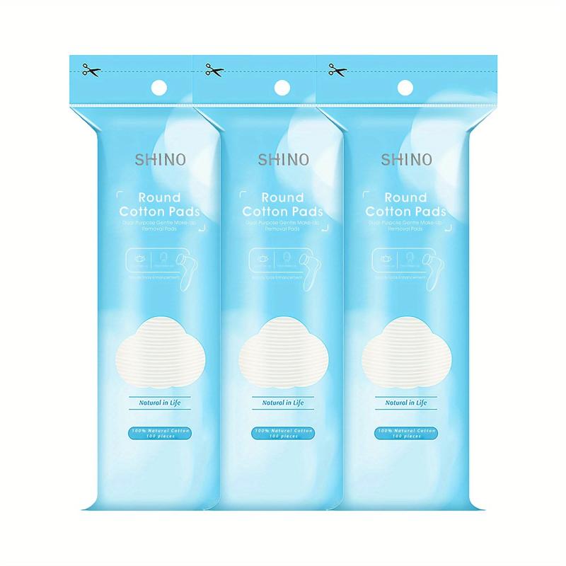 600 Pcs Round Cotton Makeup Remover Pads 100% Cotton Face Pads
