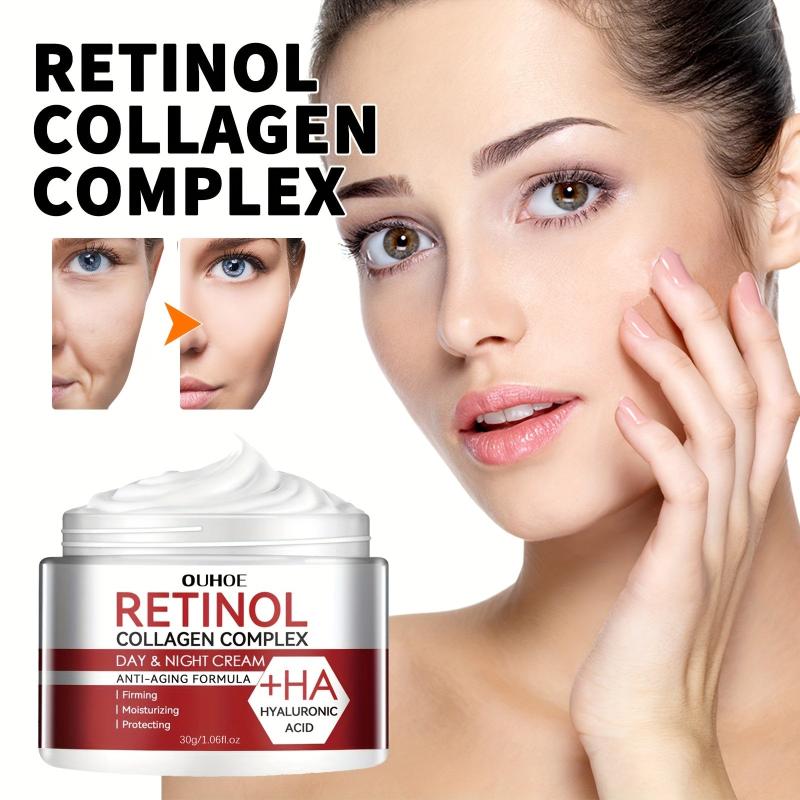 Retinol Moisturizing Cream Fine Lines Wrinkles Hydrate Smooth Skin