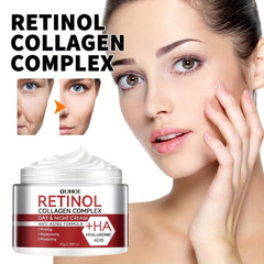 Retinol Moisturizing Cream Fine Lines Wrinkles Hydrate Smooth Skin
