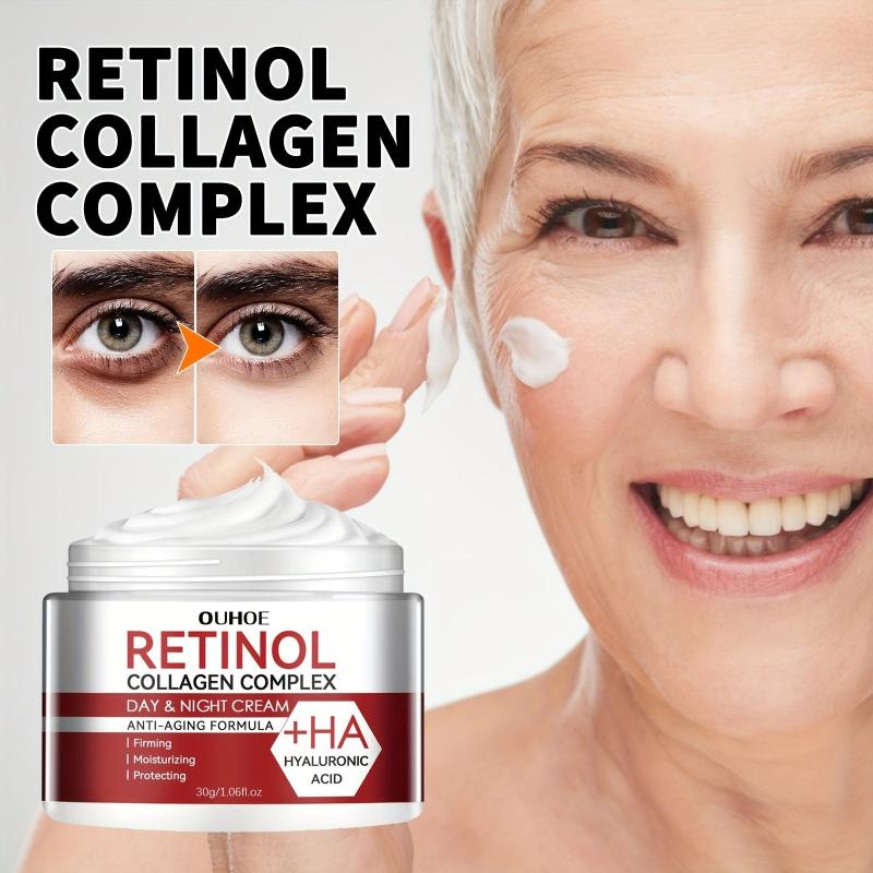 Retinol Moisturizing Cream Fine Lines Wrinkles Hydrate Smooth Skin