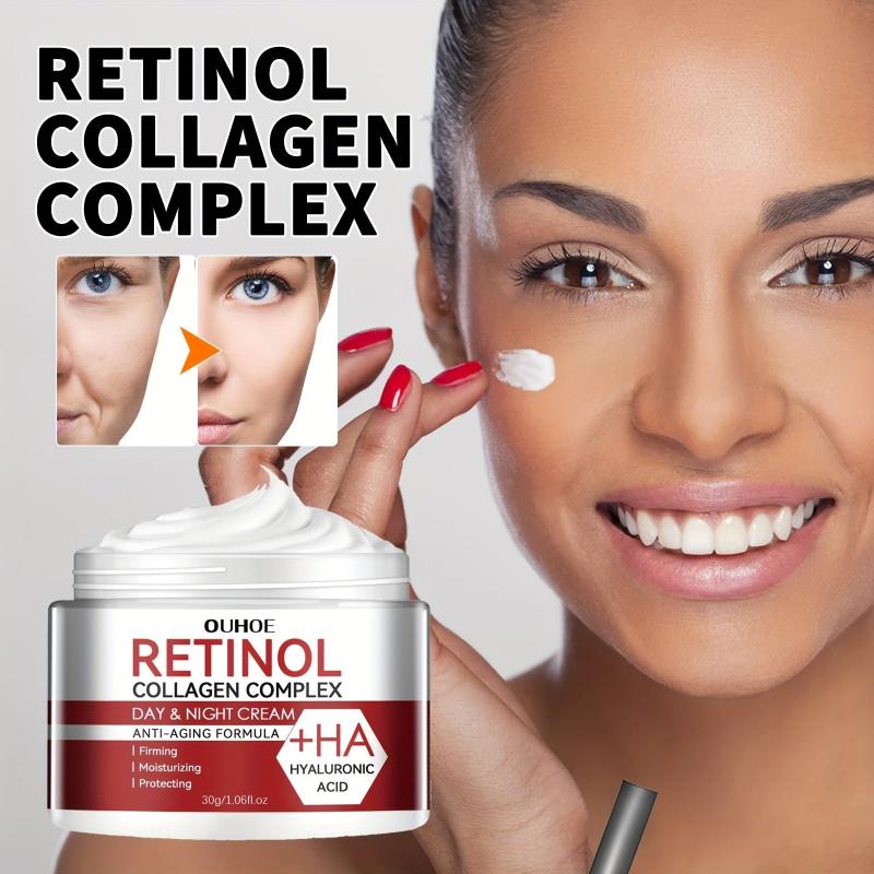 Retinol Moisturizing Cream Fine Lines Wrinkles Hydrate Smooth Skin