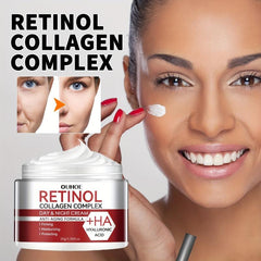 Retinol Moisturizing Cream Fine Lines Wrinkles Hydrate Smooth Skin