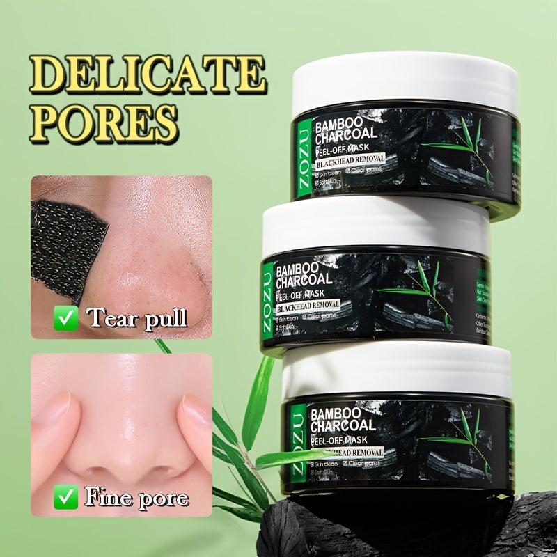 100g Bamboo Charcoal Tearing Mask Facial Cleanse