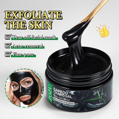 100g Bamboo Charcoal Tearing Mask Facial Cleanse