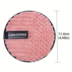 6pcs Makeup Remover Face Puffs Washable Cleansing Pads Wet And Dry