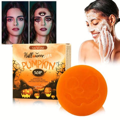 2pcs 100g Halloween Pumpkin Soap - Acne Clearing & Skin Rejuvenating