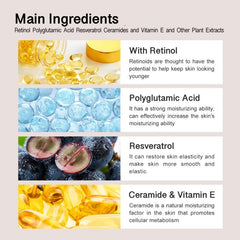 HERBOTANY Retinol Moisturizing Cream Anti Wrinkle Anti Aging Skin Replenishment