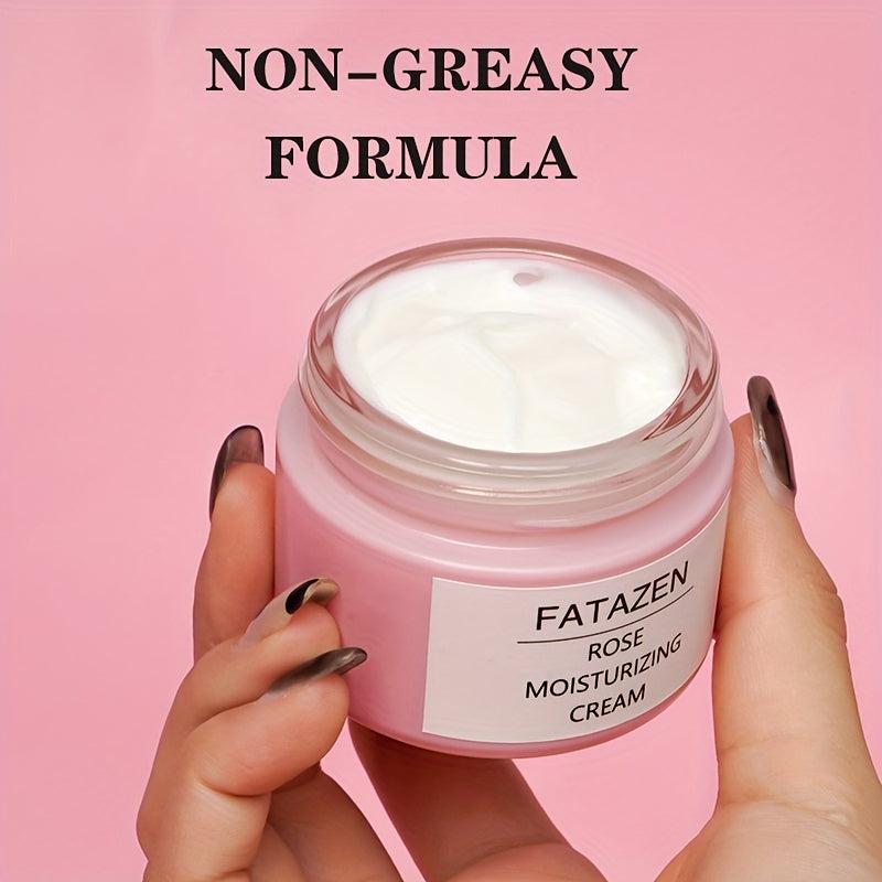 Damascus Rose Facial Moisturizer for Tightening Skin