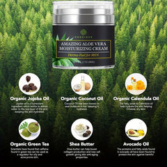 Men's Face Moisturizer with Aloe Vera & Vitamin E
