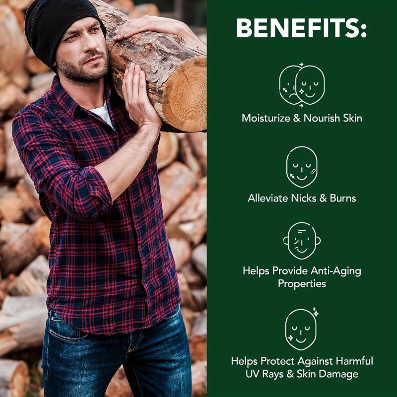Men's Face Moisturizer with Aloe Vera & Vitamin E