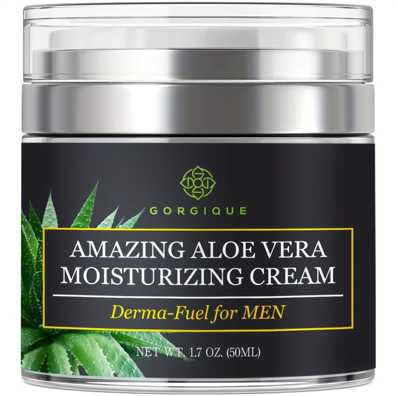 Men's Face Moisturizer with Aloe Vera & Vitamin E