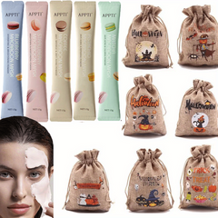 Halloween Facial Mask Variety Pack - Skin Care Treat for Friends and Family