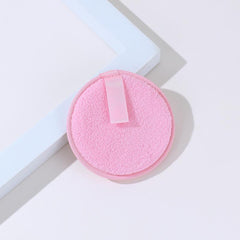 Round Makeup Remover Pad Cleansing Puff - Water Cycle Soft Face Puff