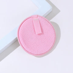 Round Makeup Remover Pad Cleansing Puff - Water Cycle Soft Face Puff