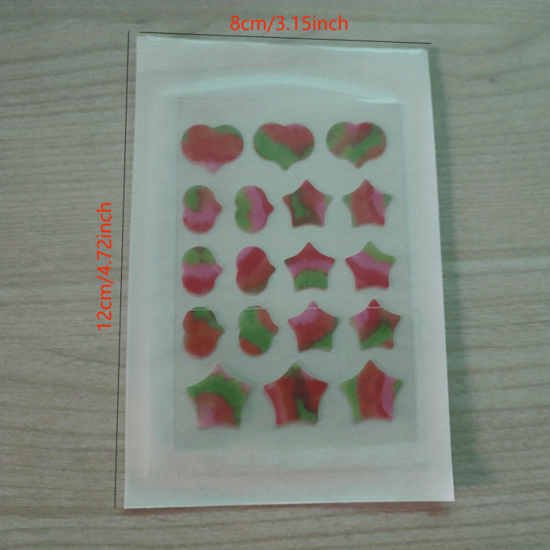 Acne Pimple Patches Hydrocolloid Stars Spot Stickers for Face and Skin