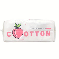 Soft Peach Scented Face Towel 80 Sheets Gentle Cotton Material
