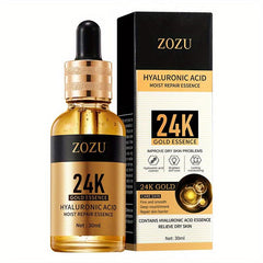 24K Facial Essence Liquid Hyaluronic Acid Moisturizing Skin Care