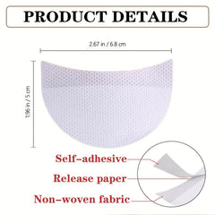 100Pcs Eyeshadow Shields Eye Makeup Pads Professional Stencils Under Eye Patches