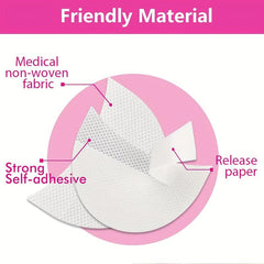 100Pcs Eyeshadow Shields Eye Makeup Pads Professional Stencils Under Eye Patches
