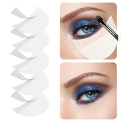 100Pcs Eyeshadow Shields Eye Makeup Pads Professional Stencils Under Eye Patches