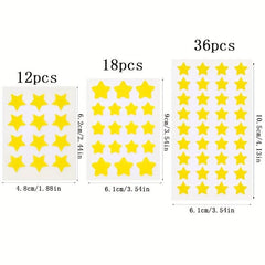 Hydrogel Yellow Star Acne Patch Blackhead Facial Sticker Invisible Patch