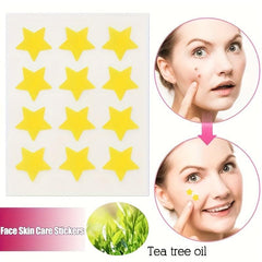 Hydrogel Yellow Star Acne Patch Blackhead Facial Sticker Invisible Patch