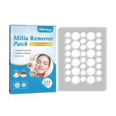 Milia Remover Patches 144Pcs Natural Ingredients Safe & Easy To Use