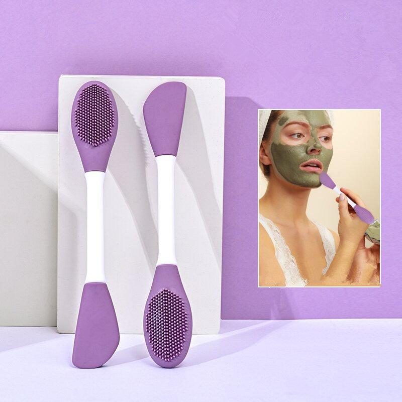 Silicone Mask Brush Set for Deep Cleansing and Beauty Salon Wipes
