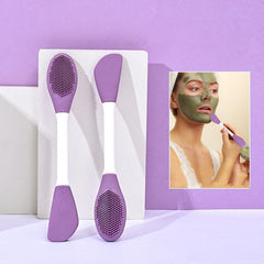 Silicone Mask Brush Set for Deep Cleansing and Beauty Salon Wipes