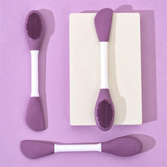 Silicone Mask Brush Set for Deep Cleansing and Beauty Salon Wipes