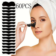 6pcs Charcoal Nose Patch Remove Blackheads Unisex