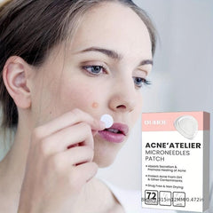 144 Pcs Face Patches Microneedles Invisible Acne Removal Patch Blemish Stickers