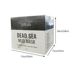 Moisturizing Dead Sea Mud Mask 180ml Exfoliating Cleansing Pores Blackheads