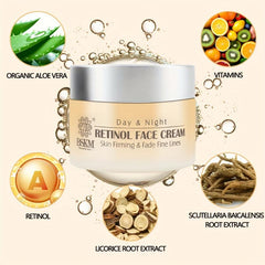 Retinol Face Cream Anti-Aging Day/Night All Skin Men Women 1.76fl oz