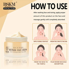 Retinol Face Cream Anti-Aging Day/Night All Skin Men Women 1.76fl oz