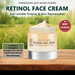 Retinol Face Cream Anti-Aging Day/Night All Skin Men Women 1.76fl oz