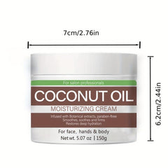 150G Coconut Body Lotion Moisturizing Cream & Face Lotion