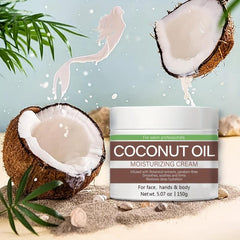 150G Coconut Body Lotion Moisturizing Cream & Face Lotion
