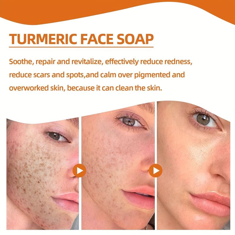 Turmeric Face Wash Soap for Gentle Cleansing & Repair