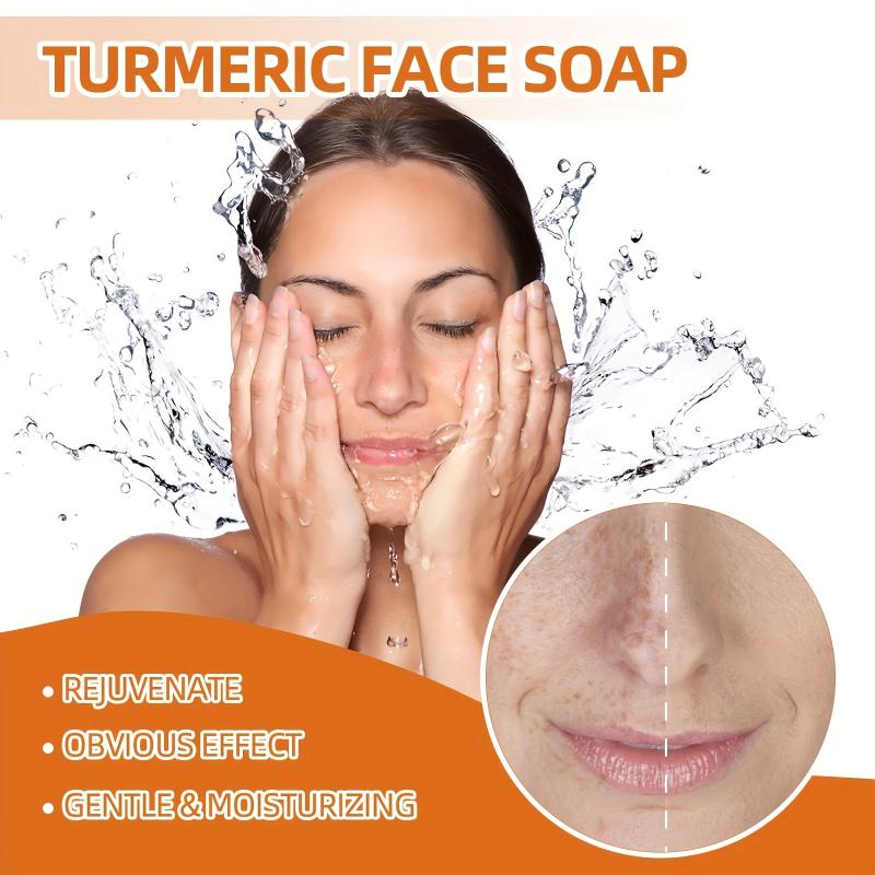 Turmeric Face Wash Soap for Gentle Cleansing & Repair