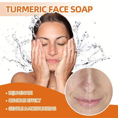 Turmeric Face Wash Soap for Gentle Cleansing & Repair