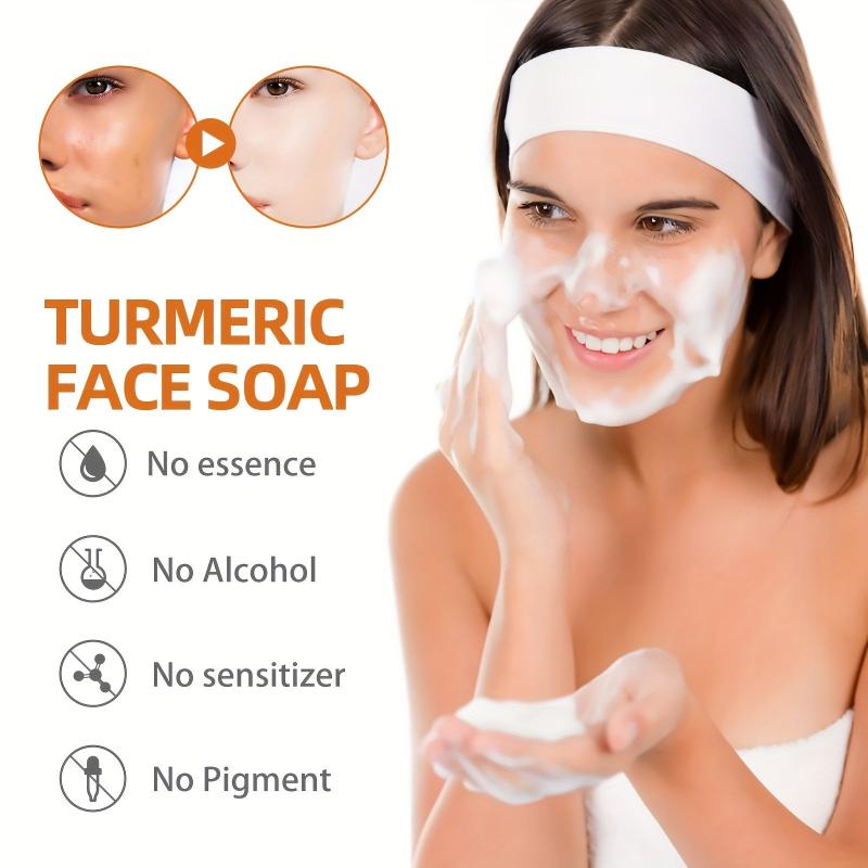 Turmeric Face Wash Soap for Gentle Cleansing & Repair