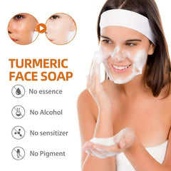 Turmeric Face Wash Soap for Gentle Cleansing & Repair