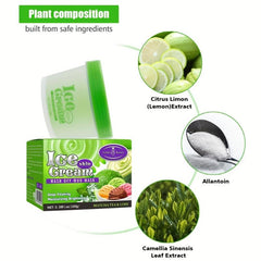 Ice Cream Facial Wash Mud Mask - Deep Clean, Moisturize, Exfoliate - Men & Women