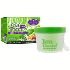 Ice Cream Facial Wash Mud Mask - Deep Clean, Moisturize, Exfoliate - Men & Women