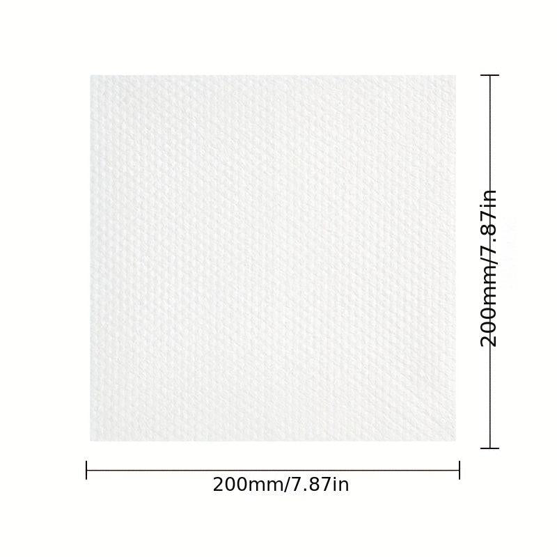 50 Pack Pearl Pattern Disposable Face Towel Thickened Cotton Soft Towel