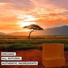 African Soap 2 X 65g Bars Raw Organic Soap Acne Dry Skin Rashes Scar Removal