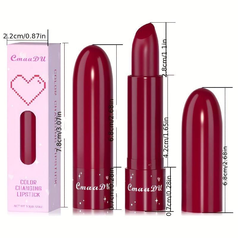 6 Colors Fruit Flavored Lipstick with Moisturizing Benefits